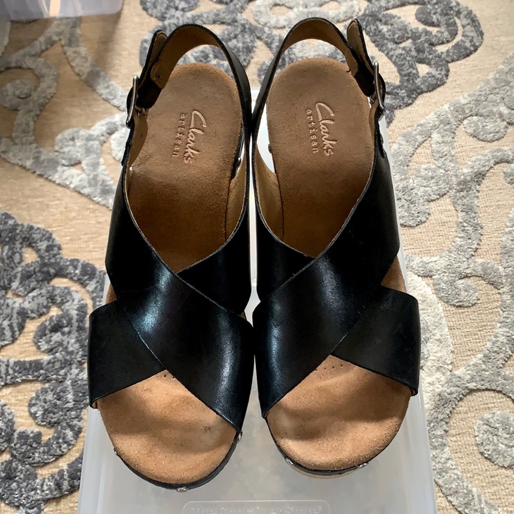 Clarks Sz 6 Wedges